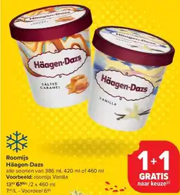 Carrefour Roomijs Häagen-Dazs aanbieding