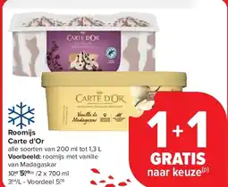 Carrefour Roomijs Carte d’Or aanbieding