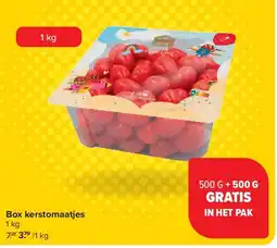 Carrefour Box kerstomaatjes aanbieding