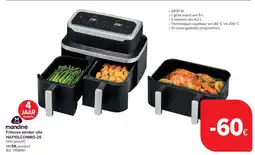 Carrefour Friteuse zonder olie HAF10LCOMBO-25 aanbieding