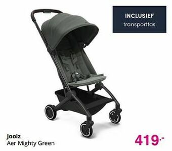 Baby & Tiener Joolz aer mighty green aanbieding