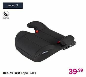 Baby & Tiener Bebies first topo black aanbieding
