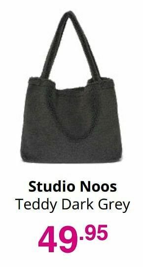 Baby & Tiener Studio noos teddy dark grey aanbieding