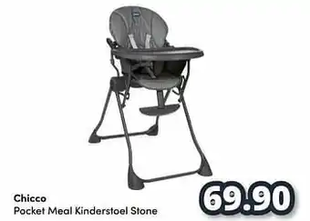 Chicco pocket meal kinderstoel stone