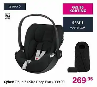 Baby & Tiener Cybex cloud z i-size deep black aanbieding