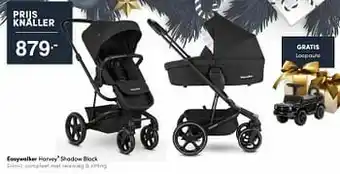 Baby & Tiener Easywalker harvey3 shadow black 2-in-1compleet met reiswieg + zitting aanbieding