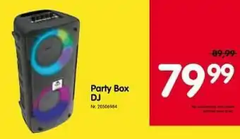 I dance party box dj