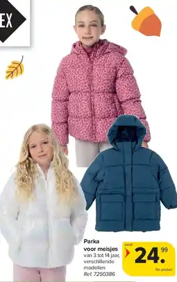 Carrefour Parka voor meisjes aanbieding
