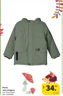 Carrefour Parka voor jongens aanbieding