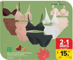 Carrefour Keuze uit verschillende lingerie-artikelen in e en microvezel voor dames aanbieding