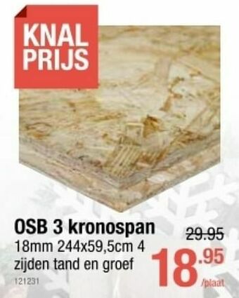 Cevo Osb 3 kronospan aanbieding