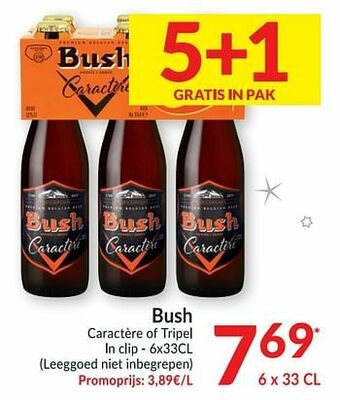 Intermarché Bush caractère of tripel aanbieding