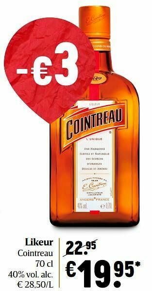 Likeur cointreau