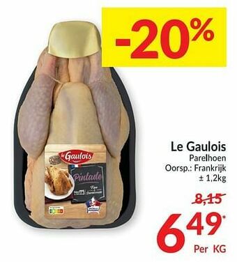 Intermarché Le gaulois parelhoen aanbieding