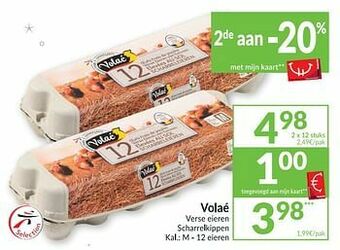 Intermarché Volaé verse eieren scharrelkippen aanbieding