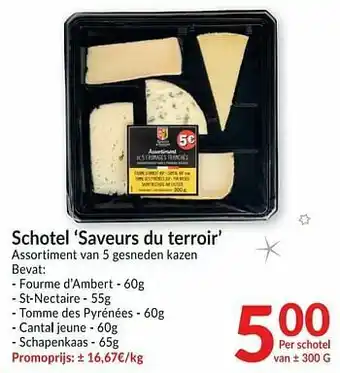 Intermarché Schotel saveurs du terroir aanbieding