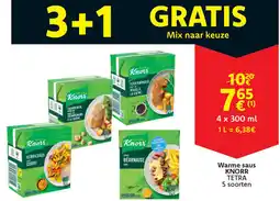 Cora Knorr tetra warme saus aanbieding