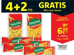 Cora Panzani deegwaren aanbieding