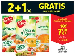 Cora Liebig deli'soup soep aanbieding
