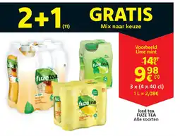 Cora Fuze tea iced tea aanbieding