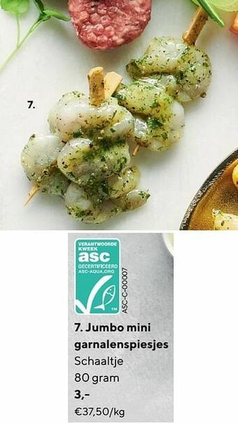 Jumbo Jumbo mini garnalenspiesjes aanbieding