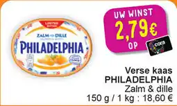 Cora Verse kaas PHILADELPHIA aanbieding