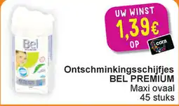 Cora Ontschminkingsschijfjes bel premium maxi ovaal aanbieding