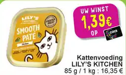 Cora Kattenvoeding lily's kitchen aanbieding