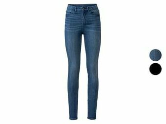 Lidl ESMARA® Super skinny jeans met hoge taille van een katoenmix aanbieding