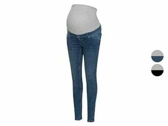 Lidl ESMARA® Super skinny zwangerschapsjeans van een katoenmix aanbieding