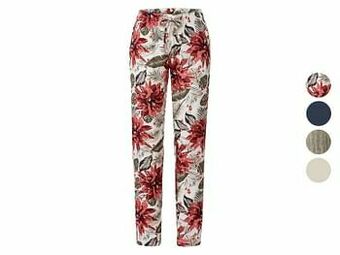 Lidl ESMARA® Luchtige broek van een linnenmix aanbieding