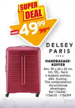 Trafic Delsey paris handbagage- koffer aanbieding