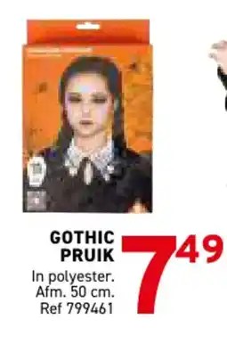 Trafic Gothic pruik aanbieding