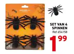 Trafic Set van 4 spinnen aanbieding