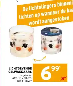 Trafic Lichtgevende gelwaskaars aanbieding
