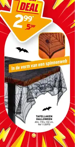 Trafic Tafellaken halloween aanbieding