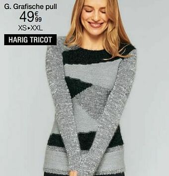 Damart Grafische pull aanbieding