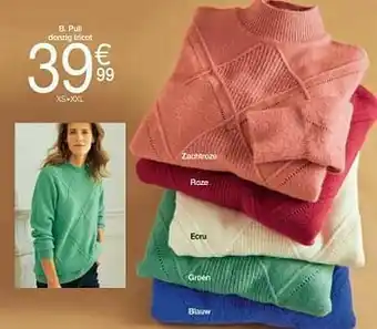 Damart Pull donzig tricot aanbieding