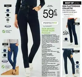 Damart Jeans extreme stretch aanbieding