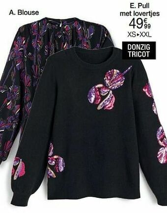 Damart Pull met lovertjes aanbieding