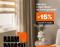 Kwantum Alle duo rolgordijnen op maat gemaakt aanbieding