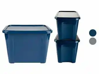 Lidl Livarno Home Opbergboxen, set van 3, 100% gerecycled kunststof aanbieding