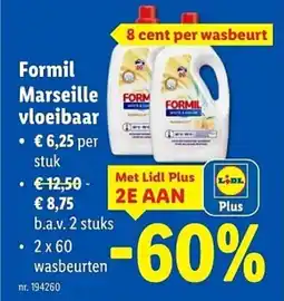 Lidl Formil marseille vloeibaar aanbieding
