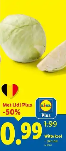 Lidl Witte kool aanbieding