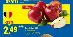 Lidl Royal Gala XXL aanbieding