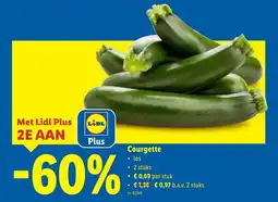 Lidl Courgette aanbieding
