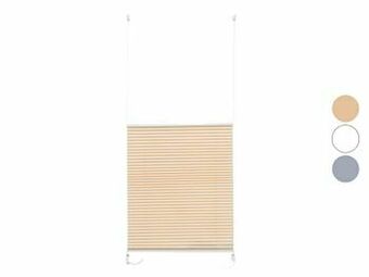 Lidl Livarno Home Plisségordijn voor ramen, 100 x 130 cm aanbieding