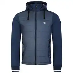 Decathlon Heren Hybride Jack met Gewatteerde Ritssluiting (Maanlicht Denim) aanbieding