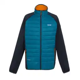 Decathlon Heren Clumber IV Full Zip Hybride Jas (Marokkaans Blauw/Navy/Vos) aanbieding