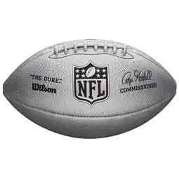 Decathlon Wilson DUKE SILVER American Football-bal aanbieding